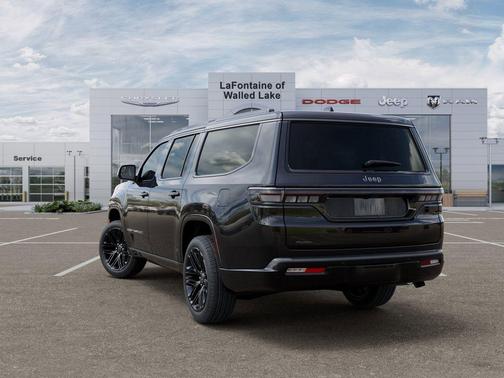 High Gloss Black Exterior Paint 2026 Jeep Grand Wagoneer Limited Reserve 4x4