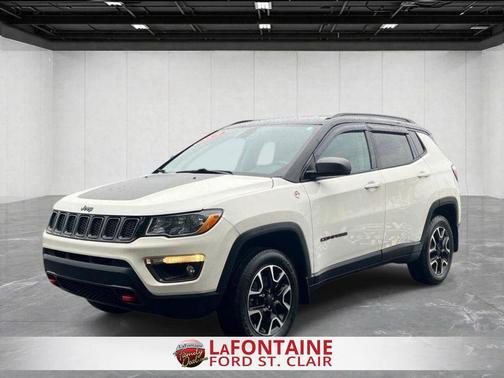 White Clearcoat 2019 Jeep Compass Trailhawk