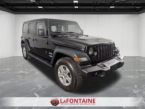 Black Clearcoat 2018 Jeep Wrangler Unlimited Sport