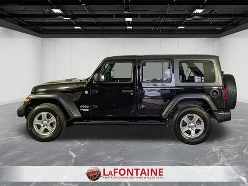 Black Clearcoat 2018 Jeep Wrangler Unlimited Sport