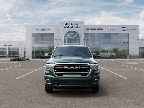 Serrano-Green Metallic Exterior Paint 2027 RAM 1500 Laramie