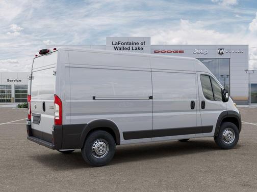 Bright White Clear-Coat Exterior Paint 2026 RAM ProMaster 2500 Tradesman