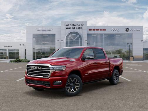 Molten Red Pearl-Coat Exterior Paint 2026 RAM 1500 Laramie