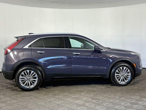 Midnight Sky Metallic 2025 Cadillac XT4 Premium Luxury