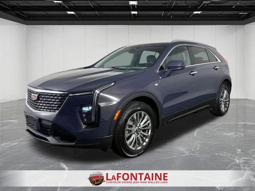 Midnight Sky Metallic 2025 Cadillac XT4 Premium Luxury
