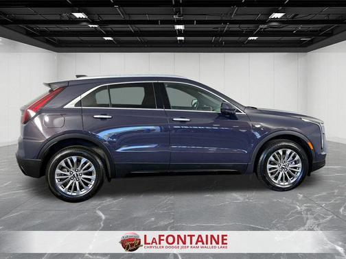 Midnight Sky Metallic 2025 Cadillac XT4 Premium Luxury