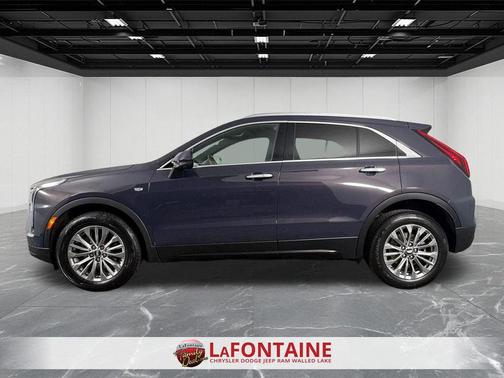 Midnight Sky Metallic 2025 Cadillac XT4 Premium Luxury
