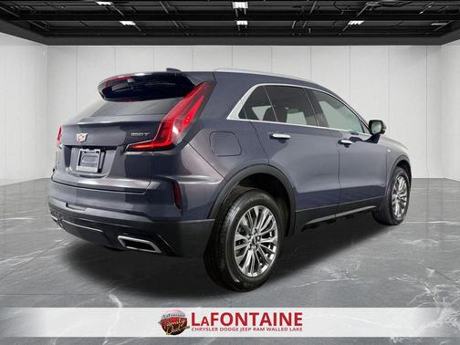 Midnight Sky Metallic 2025 Cadillac XT4 Premium Luxury