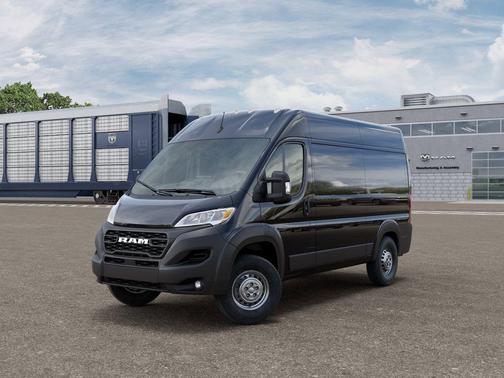 Black Clear-Coat Exterior Paint 2026 RAM ProMaster 3500 High Roof