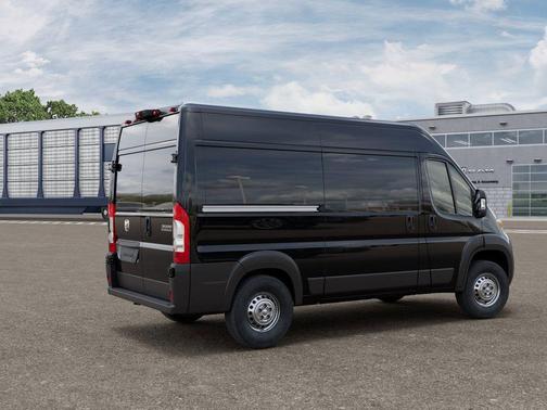 Black Clear-Coat Exterior Paint 2026 RAM ProMaster 3500 High Roof