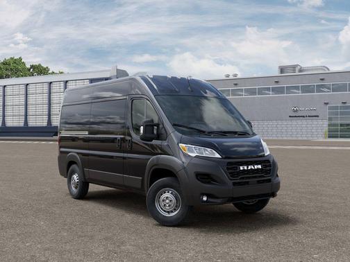 Black Clear-Coat Exterior Paint 2026 RAM ProMaster 3500 High Roof