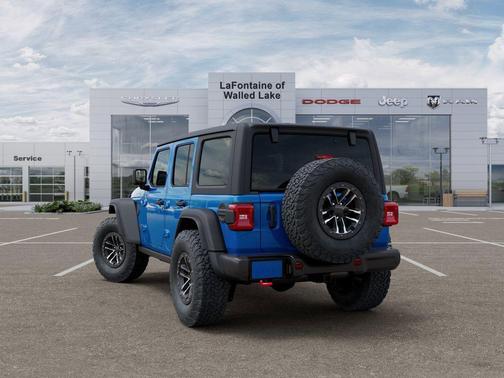 Hydro Blue Pearl-Coat Exterior Paint 2026 Jeep Wrangler Rubicon