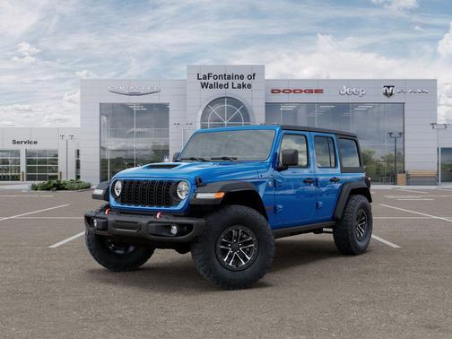Hydro Blue Pearl-Coat Exterior Paint 2026 Jeep Wrangler Rubicon
