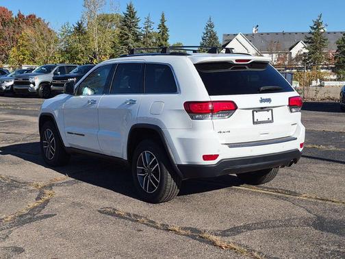 Bright White Clearcoat 2021 Jeep Grand Cherokee Limited