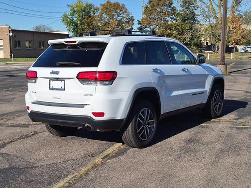 Bright White Clearcoat 2021 Jeep Grand Cherokee Limited