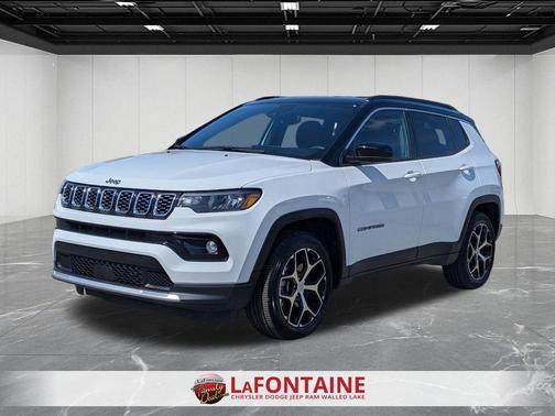 Bright White Clearcoat 2024 Jeep Compass Limited