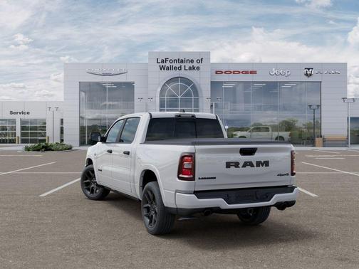 Bright White Clear-Coat Exterior Paint 2026 RAM 1500 Laramie