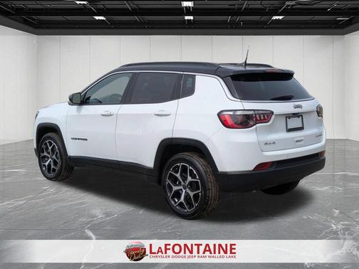 Bright White Clearcoat 2025 Jeep Compass Limited