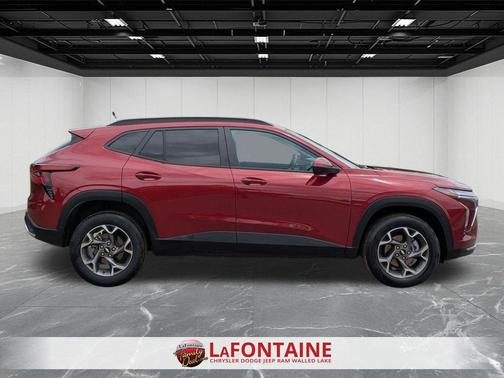 Crimson Metallic 2025 Chevrolet Trax LT
