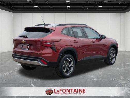 Crimson Metallic 2025 Chevrolet Trax LT