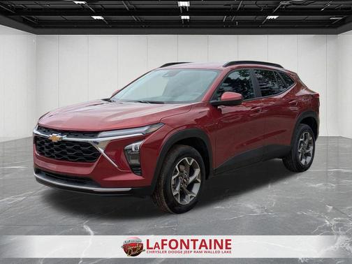 Crimson Metallic 2025 Chevrolet Trax LT