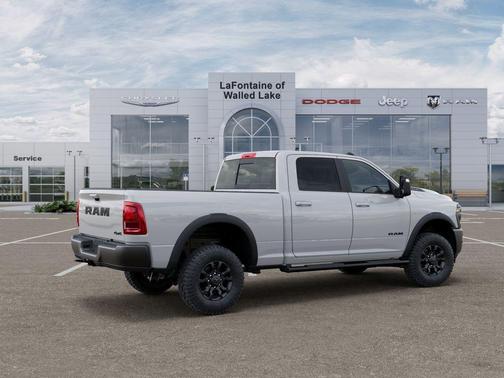 Bright White Clear-Coat Exterior Paint 2026 RAM 2500 Power Wagon