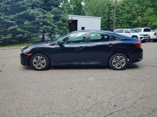 Crystal Black Pearl 2018 Honda Civic LX