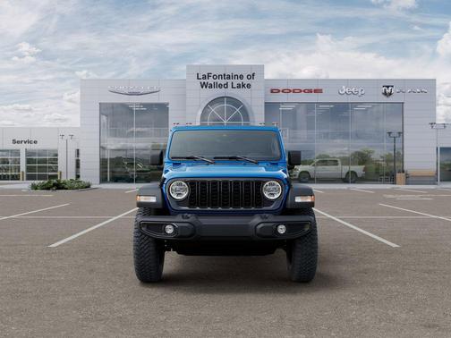 Hydro Blue Pearl-Coat Exterior Paint 2026 Jeep Wrangler Willys