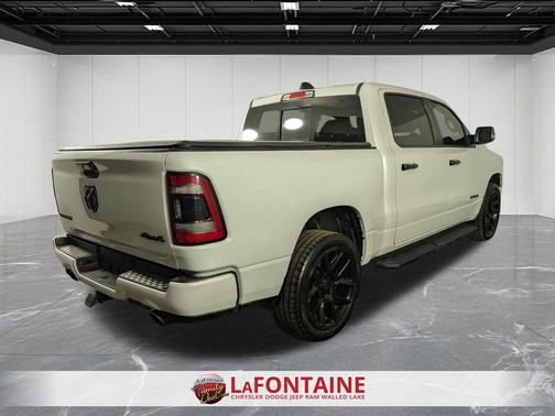 Ivory White Tri-Coat Pearlcoat 2023 RAM 1500 Laramie