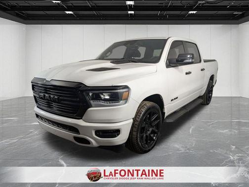 Ivory White Tri-Coat Pearlcoat 2023 RAM 1500 Laramie