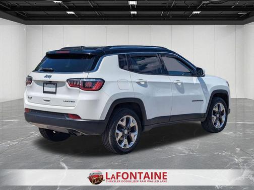 White Clearcoat 2020 Jeep Compass Limited