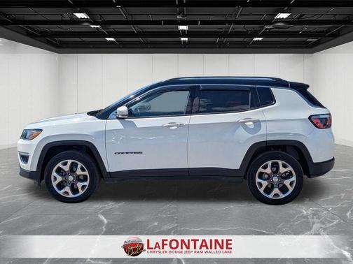 White Clearcoat 2020 Jeep Compass Limited