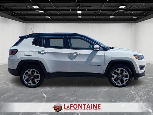 White Clearcoat 2020 Jeep Compass Limited