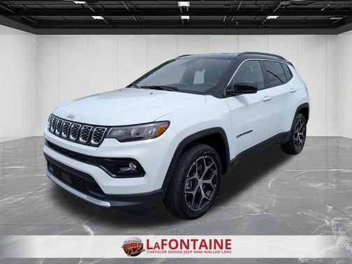 Bright White Clearcoat 2024 Jeep Compass Limited