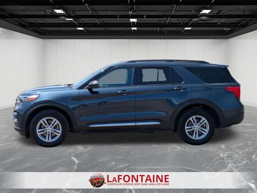 Stone Blue Metallic 2024 Ford Explorer XLT