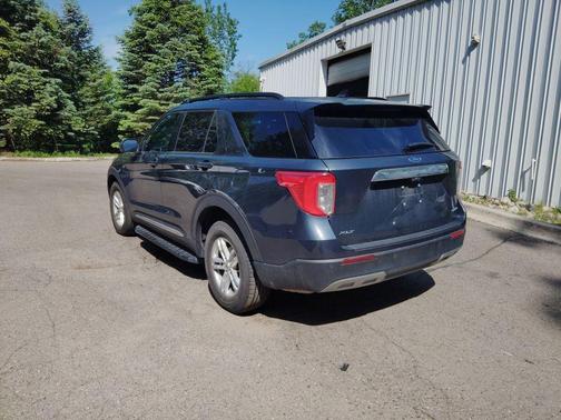 Stone Blue Metallic 2024 Ford Explorer XLT