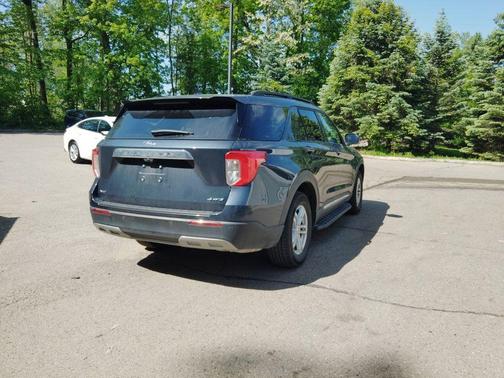 Stone Blue Metallic 2024 Ford Explorer XLT