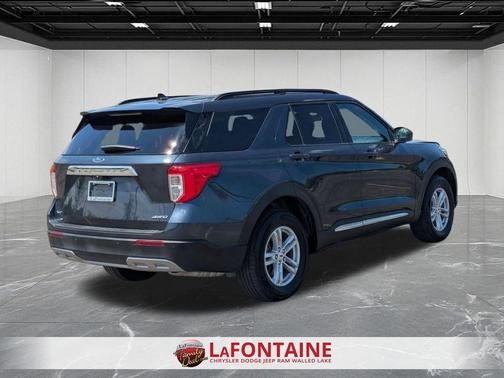 Stone Blue Metallic 2024 Ford Explorer XLT