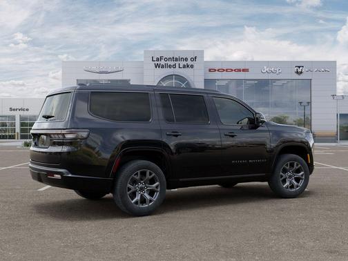 High Gloss Black Exterior Paint 2026 Jeep Grand Wagoneer Limited Altitude 4x4