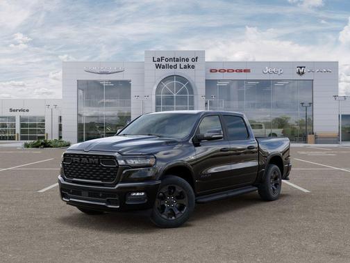 Diamond Black Crystal Pearl-Coat Exterior Paint 2026 RAM 1500 Big Horn/Lone Star
