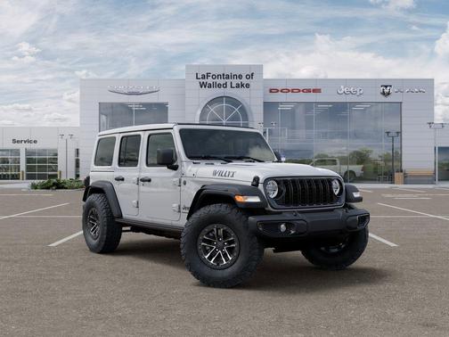Bright White Clear-Coat Exterior Paint 2026 Jeep Wrangler Willys