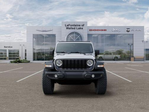 Bright White Clear-Coat Exterior Paint 2026 Jeep Wrangler Willys