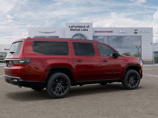 Velvet Red Pearl-Coat Exterior Paint 2026 Jeep Grand Wagoneer Limited Reserve 4x4