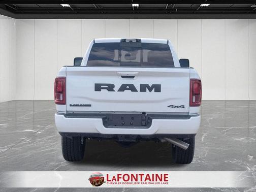 Bright White Clear-Coat Exterior Paint 2026 RAM 2500 Laramie Crew Cab 4x4 6'4' Box