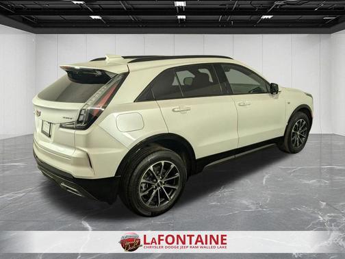Crystal White Tricoat 2024 Cadillac XT4 Sport