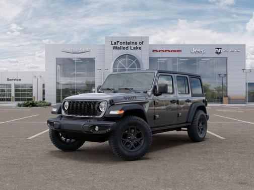 Granite Crystal Metallic Clear-Coat Exterior Paint 2026 Jeep Wrangler Willys