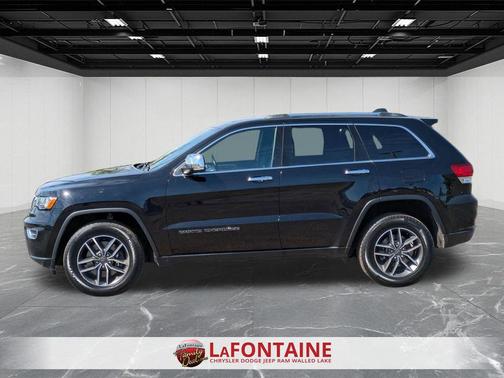 Diamond Black Crystal Pearlcoat 2021 Jeep Grand Cherokee Limited