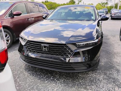 Crystal Black Pearl 2024 Honda Accord EX