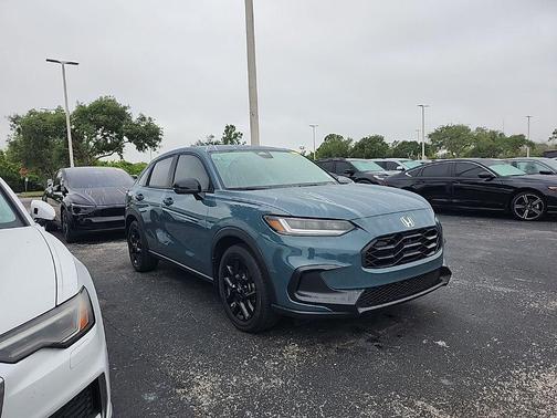 Green 2024 Honda HR-V Sport
