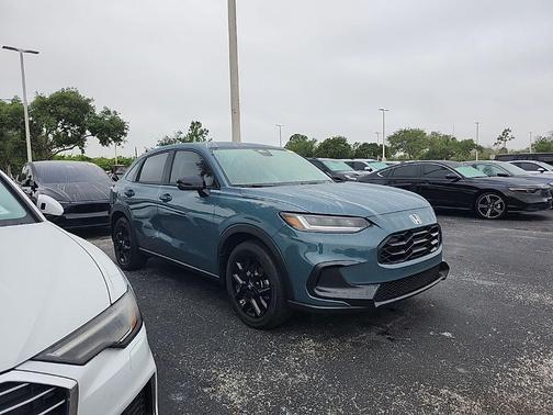 Green 2024 Honda HR-V Sport